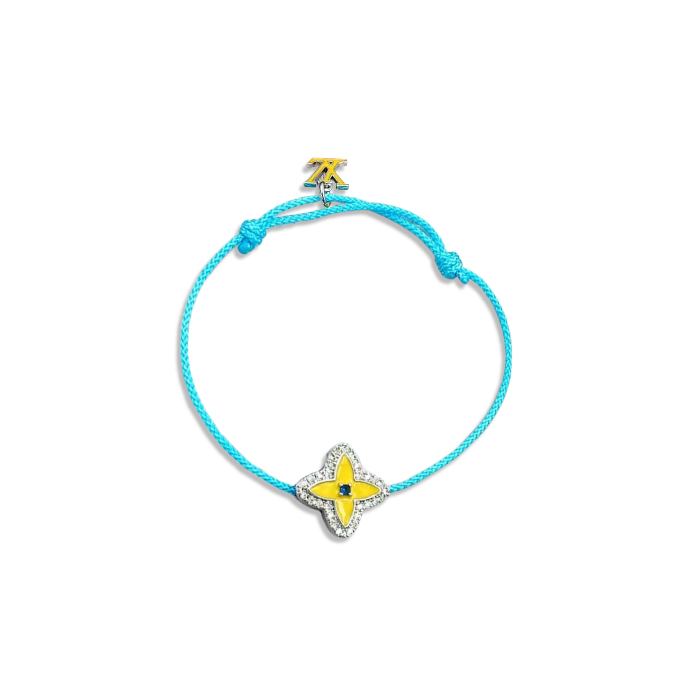 l0vis Vvtt0n monogram flower stesia bracelet